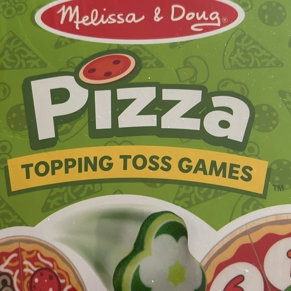 Melissa & Doug Pizza Topping Toss Games/ SEALED